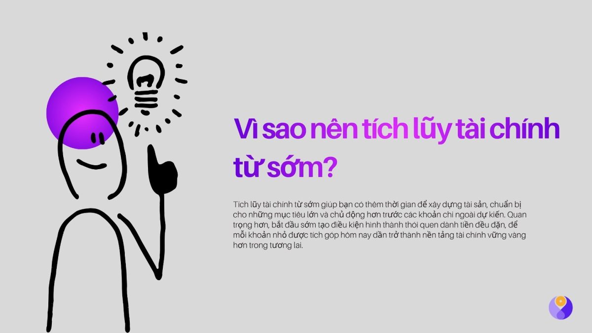 vì sao nên tích lũy từ sớm vì sao nên tích lũy từ sớm