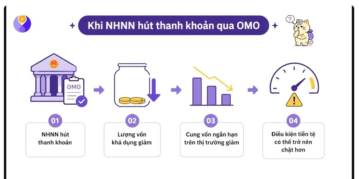 Nghiệp vụ OMO hoạt động như thế nào? Nghiệp vụ OMO hoạt động như thế nào?