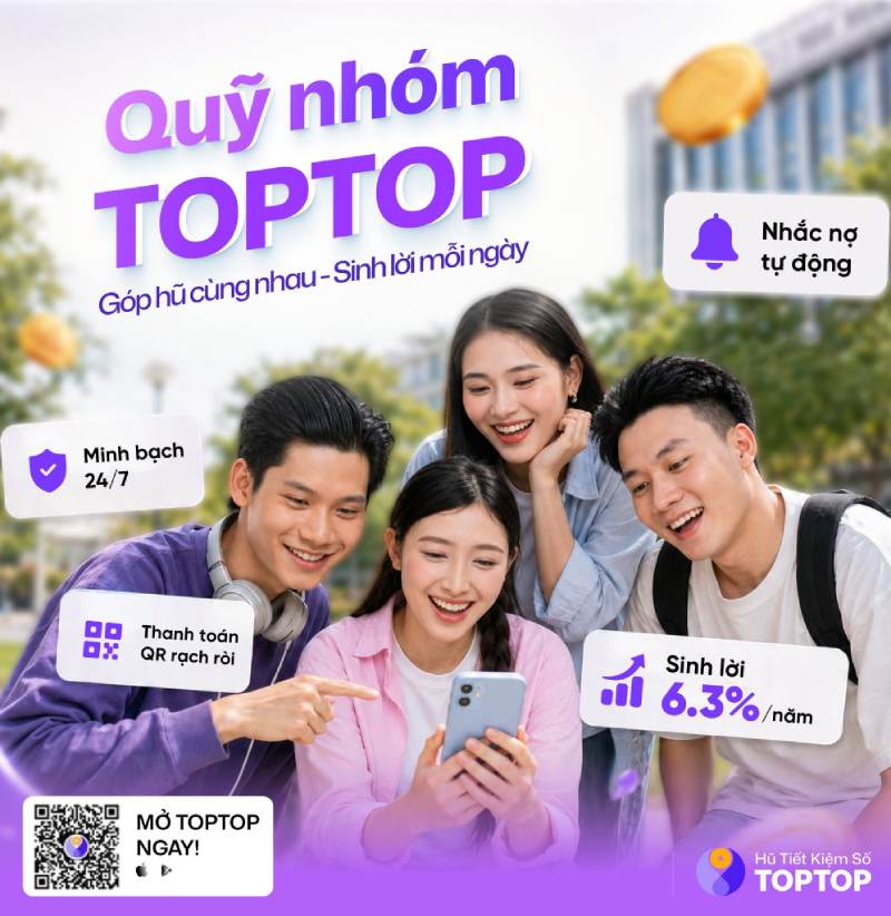 Hành trình 20 người cùng xây dựng quỹ thể thao trên TopTop Hành trình 20 người cùng xây dựng quỹ thể thao trên TopTop