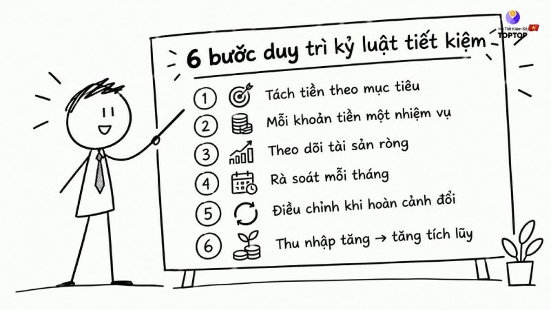 cách duy trì kỷ luật trong tiết kiệm và tích lũy cách duy trì kỷ luật trong tiết kiệm và tích lũy